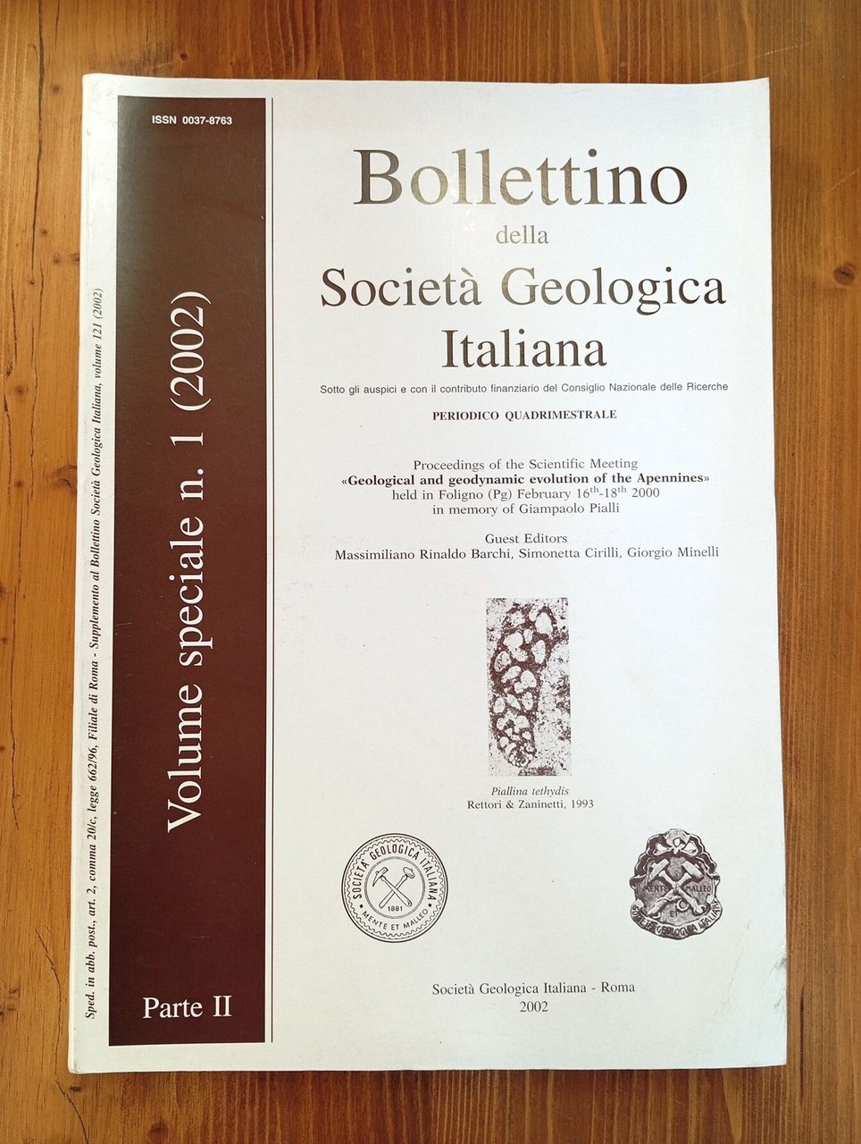 Bollettino della Società Geologica Italiana. Periodico quadrimestrale - Volume speciale …