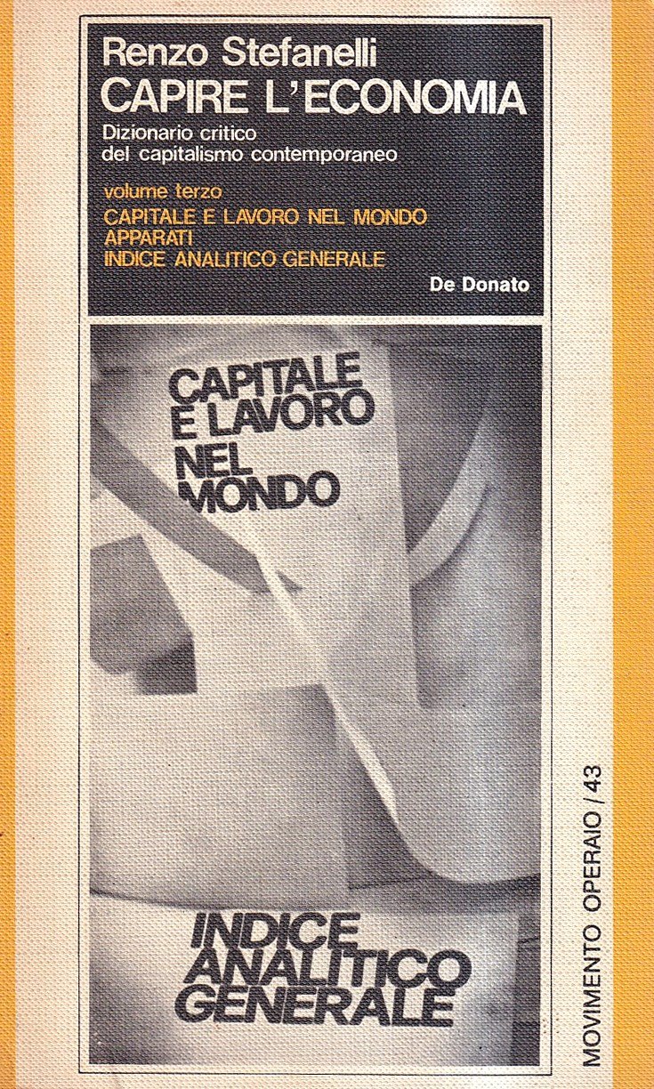 Capire l'economia. Dizionario critico del capitalismo contemporaneo - Vol. 3^: …