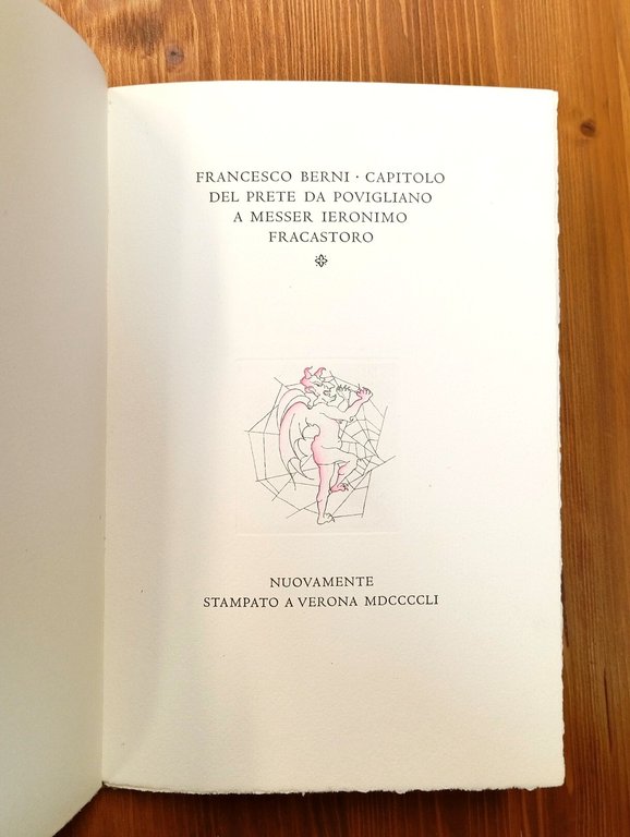 Capitolo del prete da Povigliano. A messer Ieronimo Fracastoro