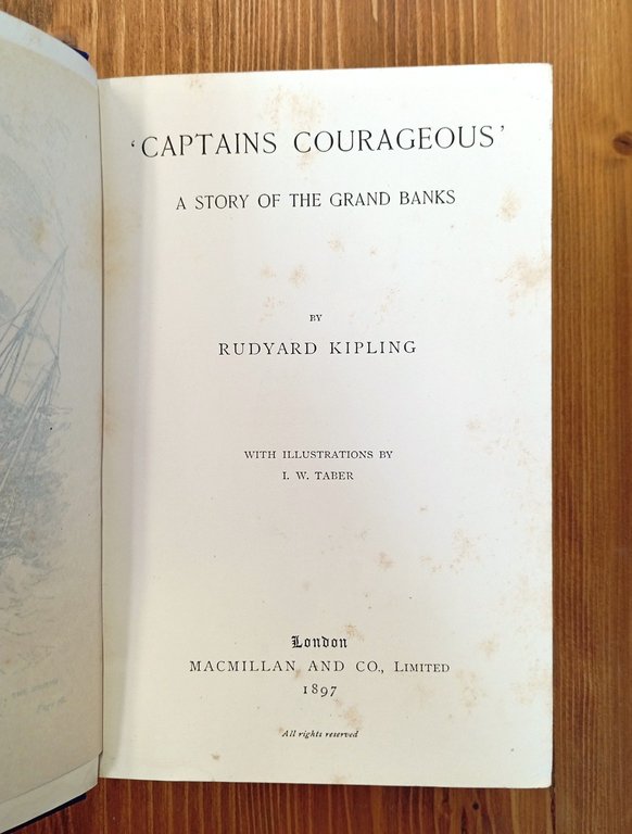 Captains Courageous: A story of the grand banks