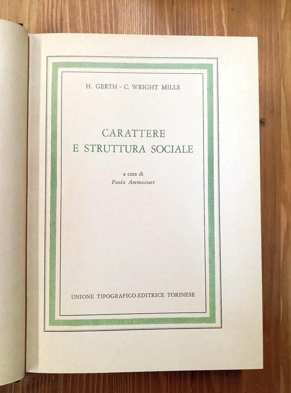 Carattere e struttura sociale | Immagine Gallery 2