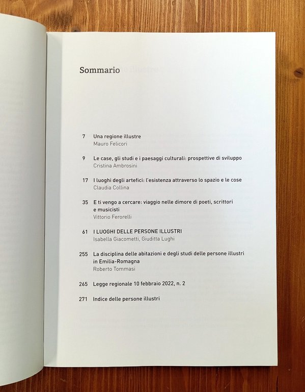 Case e studi delle persone illustri dell'Emilia-Romagna