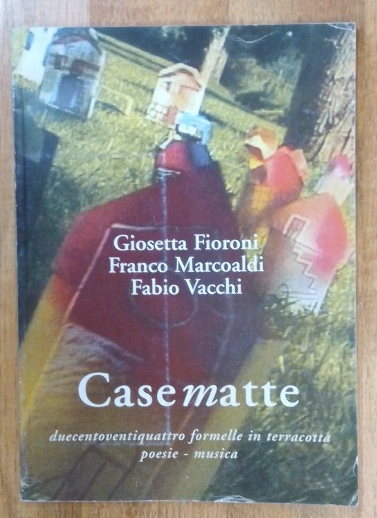 Case matte duecentoventiquattro formelle in terracotta poesie - musica