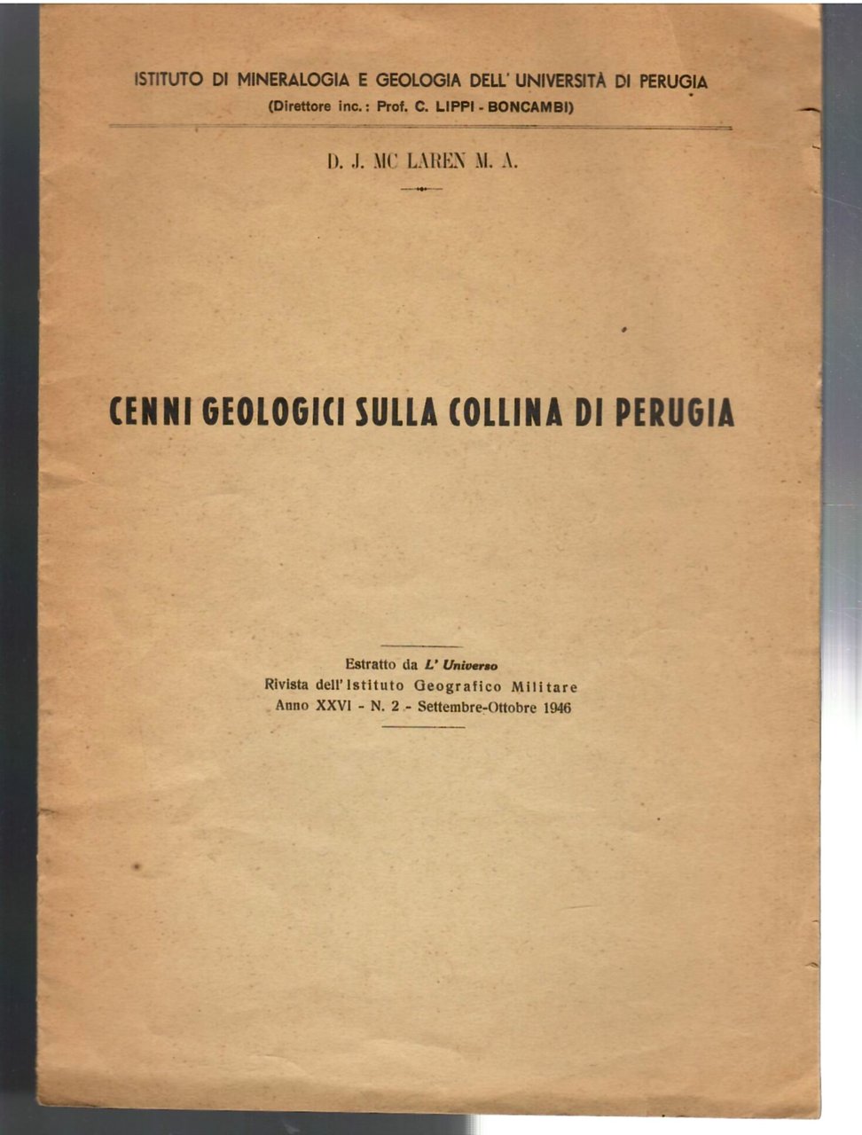 Cenni Geologici Sulla Collina Di Perugia | Immagine principale