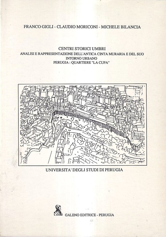 Centri storici umbri. Analisi e rappresentazione dell'antica cinta muraria e del suo intorno urbano. Perugia: quartiere "La Cupa"