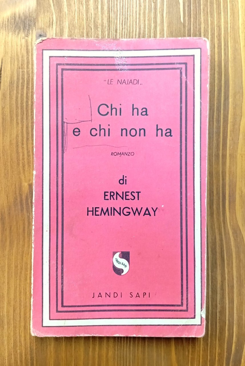 Chi ha e chi non ha