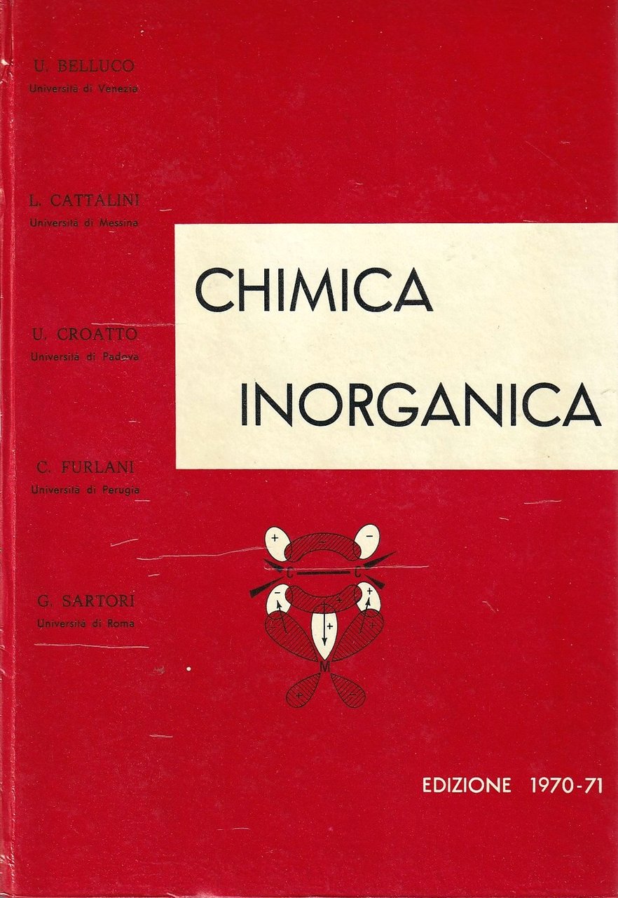 Chimica Inorganica. Edizione 1970-71