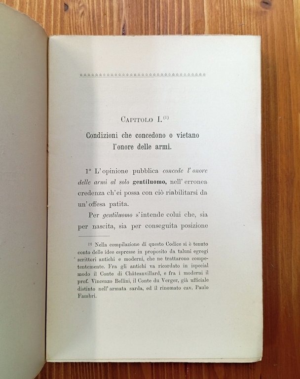 Codice Cavalleresco Italiano