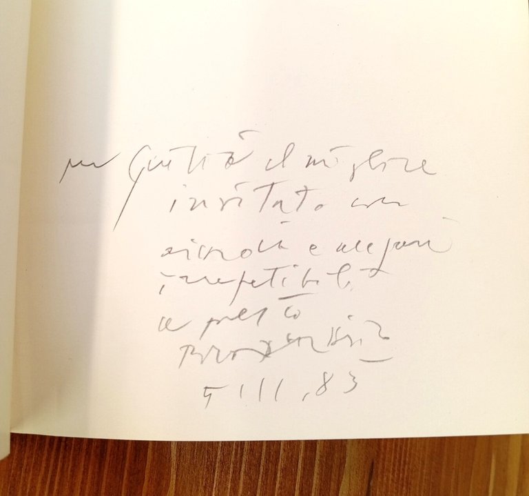 Colloquio con Dorazio