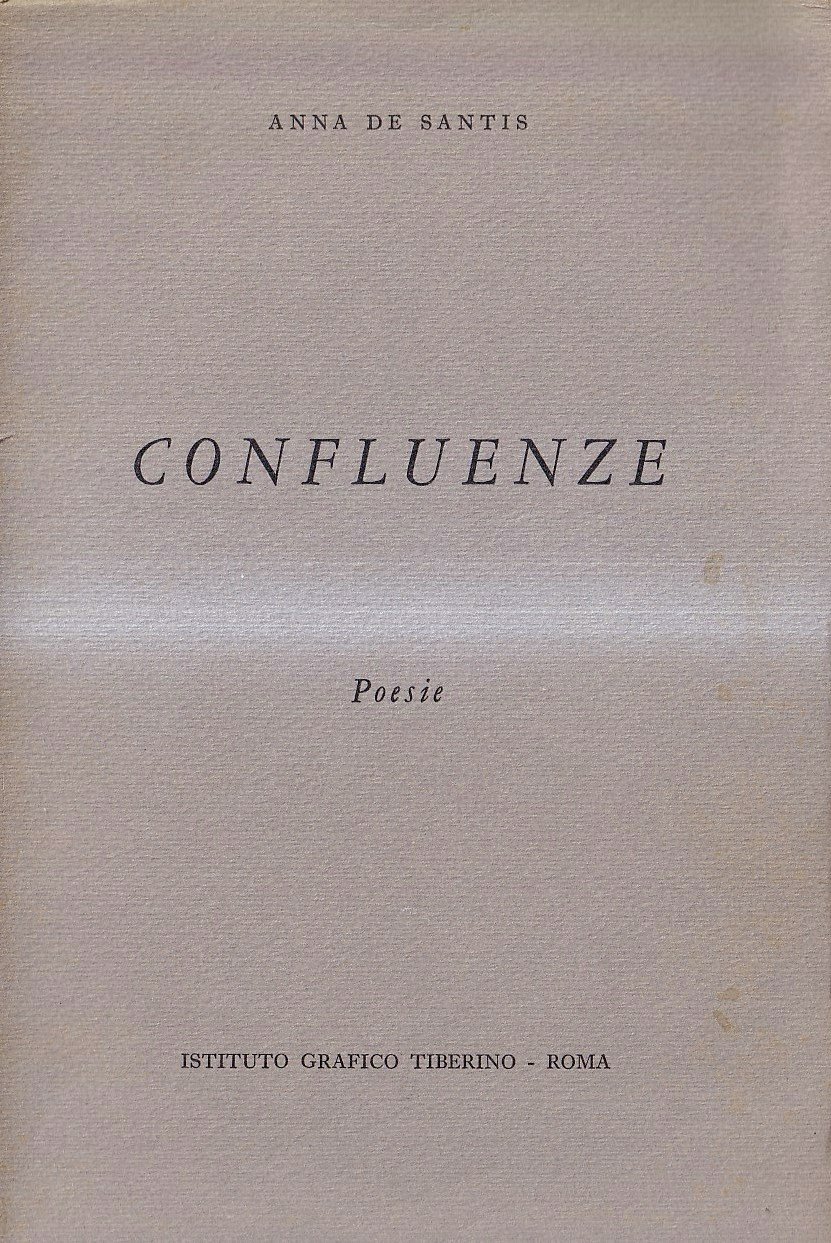 Confluenze. Poesie