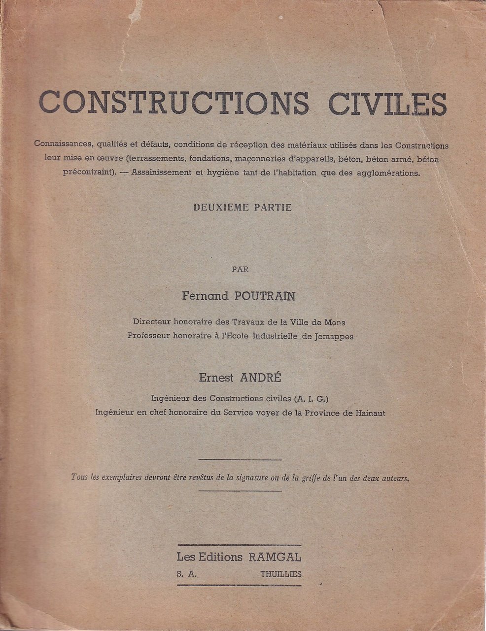 Constructions civiles. Deuxième partie | Immagine principale
