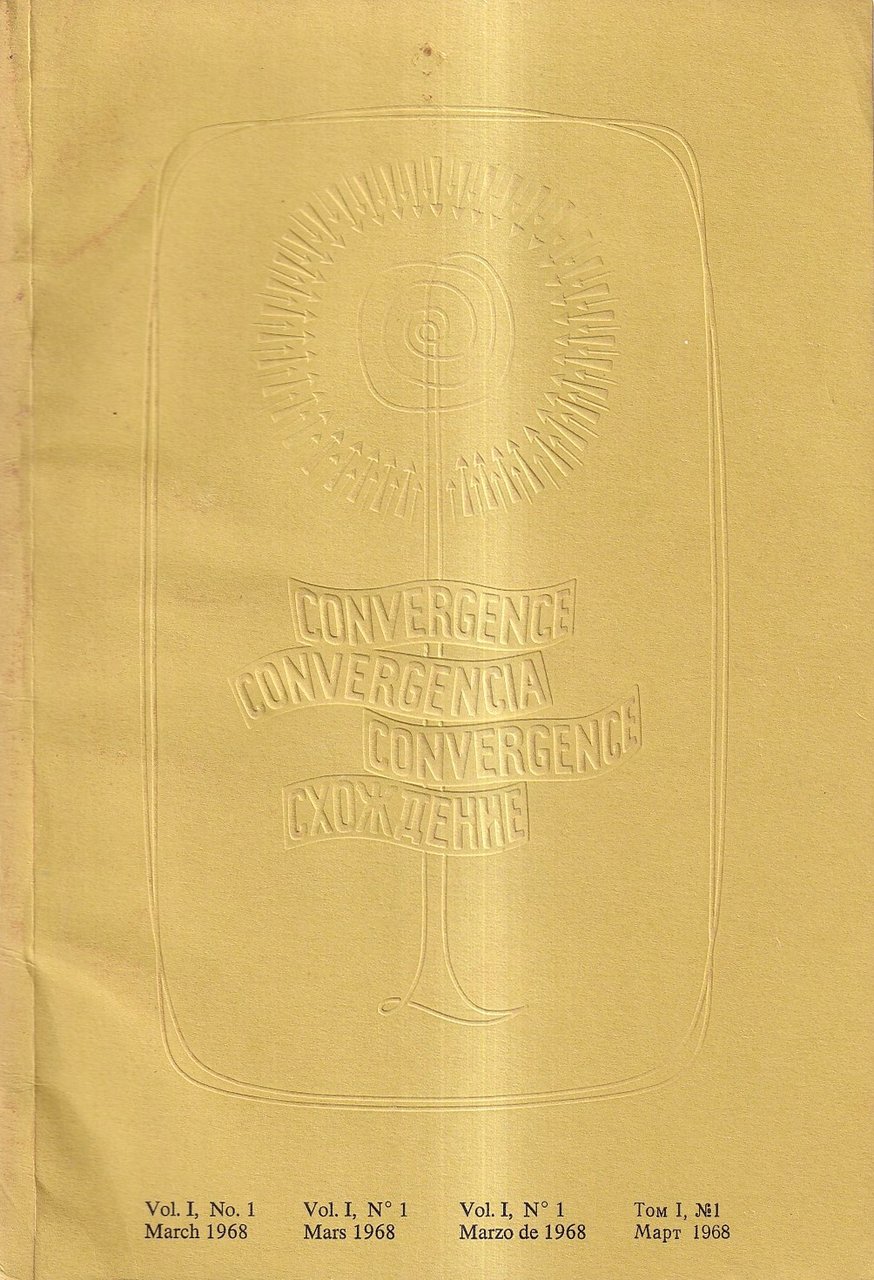 Convergence / Convergencia / Schozdenie. An international journal of adult …