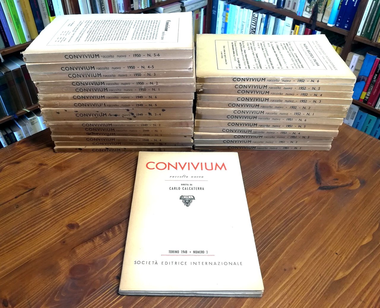 Convivium. Raccolta nuova - annate dal 1948 al 1952 (manca … | Immagine principale