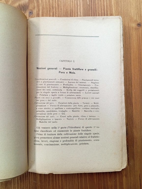 Corso d'agraria. Volume terzo, parte seconda: Frutticultura - Gelsicultura - …