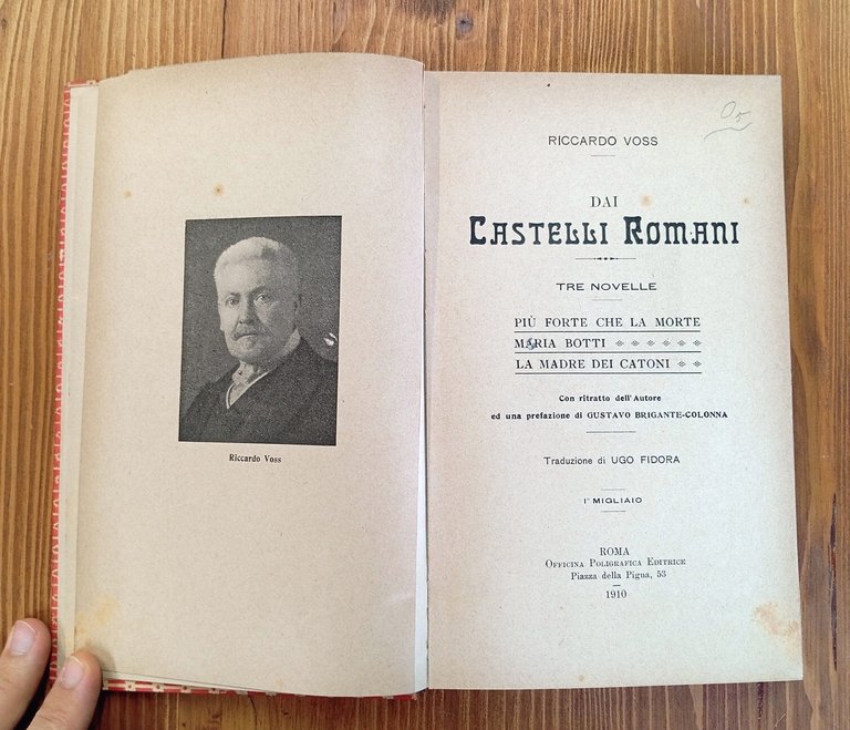 Dai Castelli Romani. Tre novelle