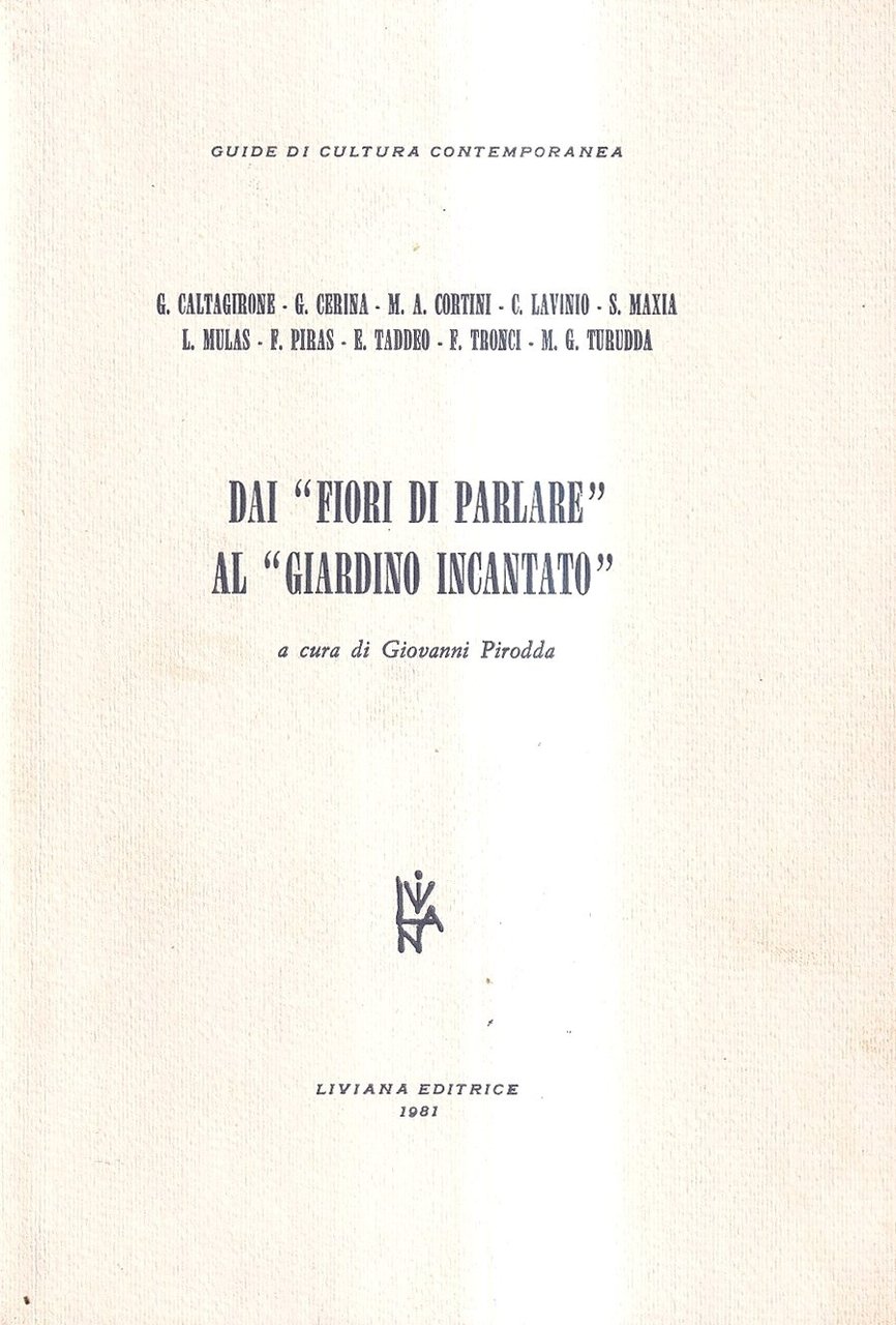 Dai "Fiori di parlare" al "Giardino incantato". Proposte per un … | Immagine principale