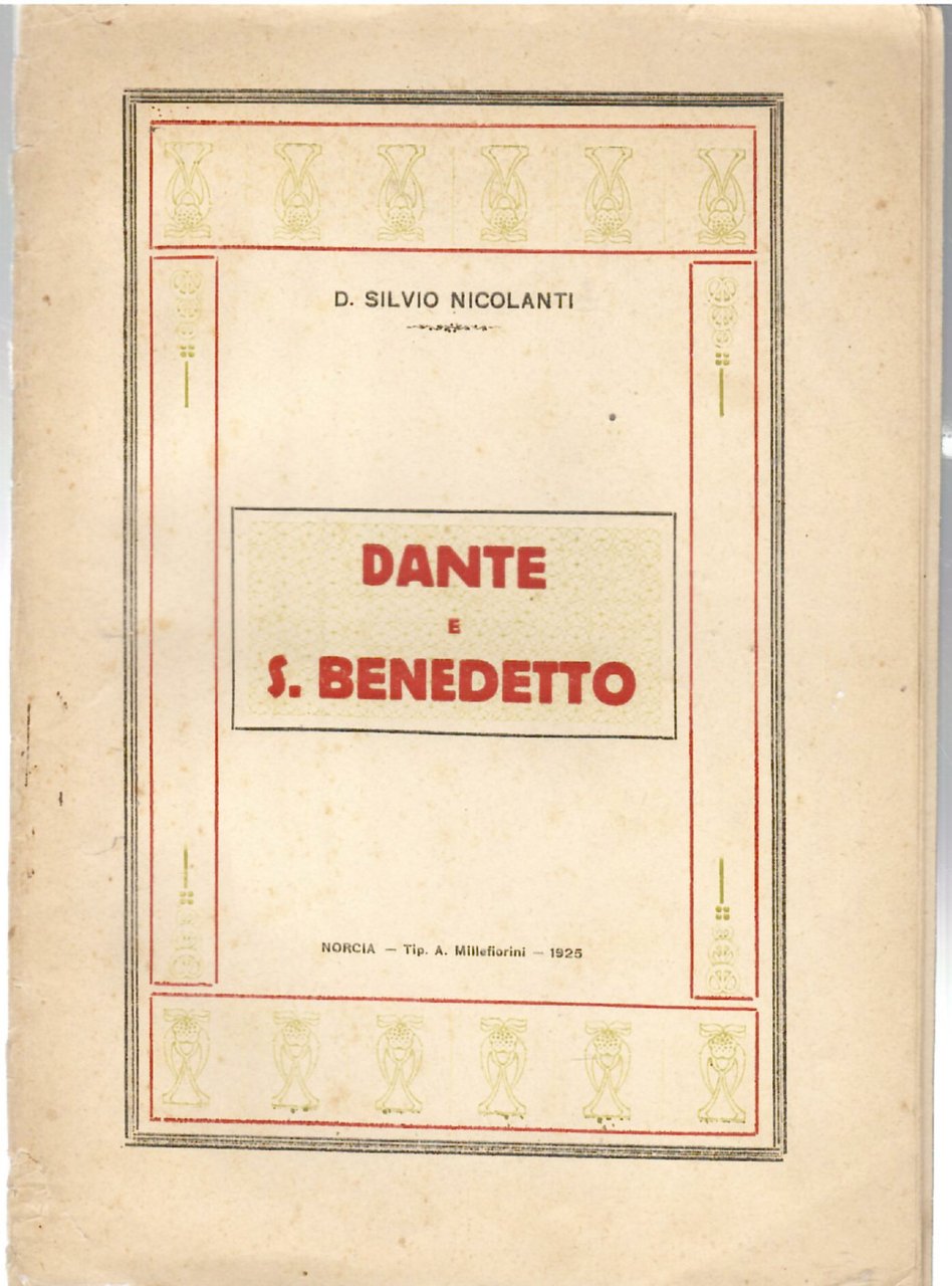 Dante e S. Benedetto | Immagine principale