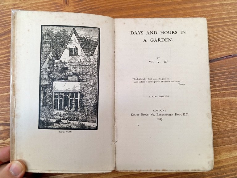 Days and Hours in a Garden