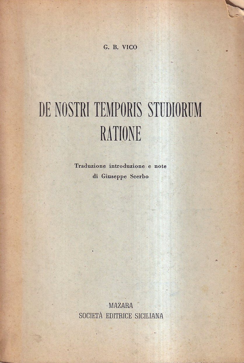 De nostri temporis studiorum ratione