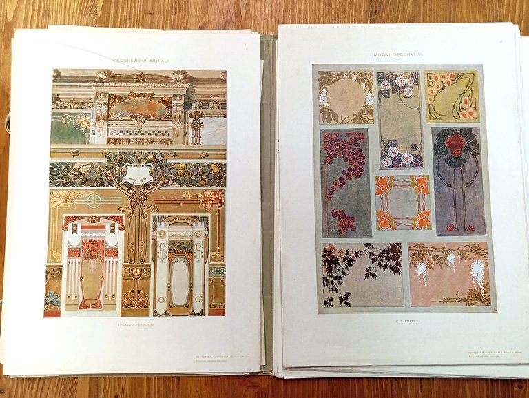 Decorazioni murali e soffitti: 50 tavole estratte dai modelli d'arte …