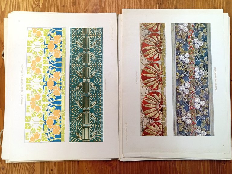Decorazioni murali e soffitti: 50 tavole estratte dai modelli d'arte …