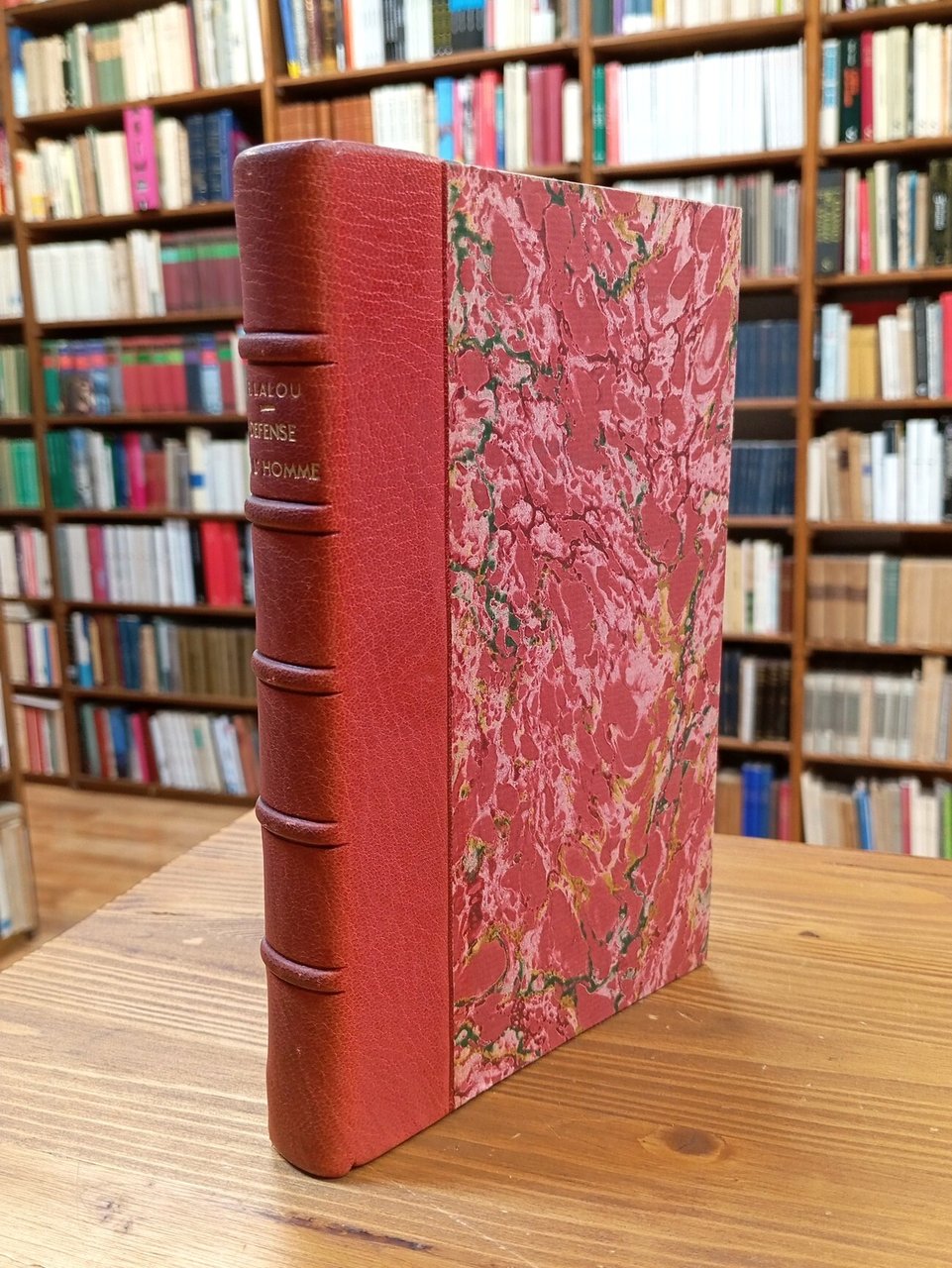 Défense de l'homme (Intelligence et sensualité)