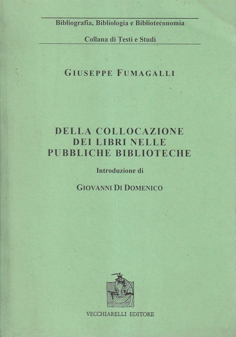 Della collocazione dei libri nelle pubbliche biblioteche | Immagine principale