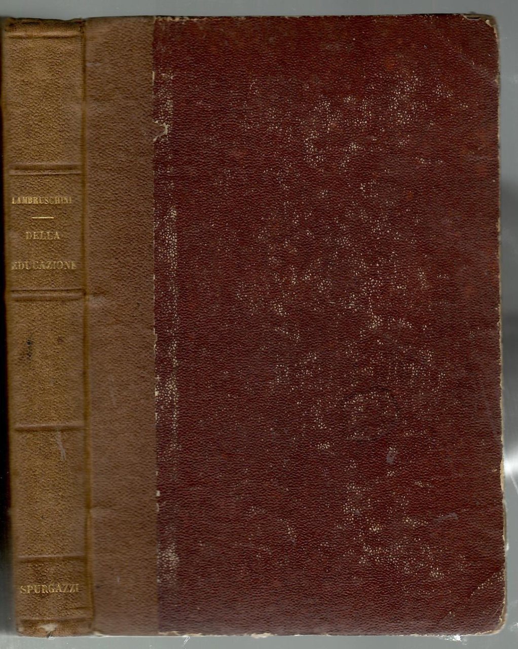 Della educazione e dell'istruzione : libri due