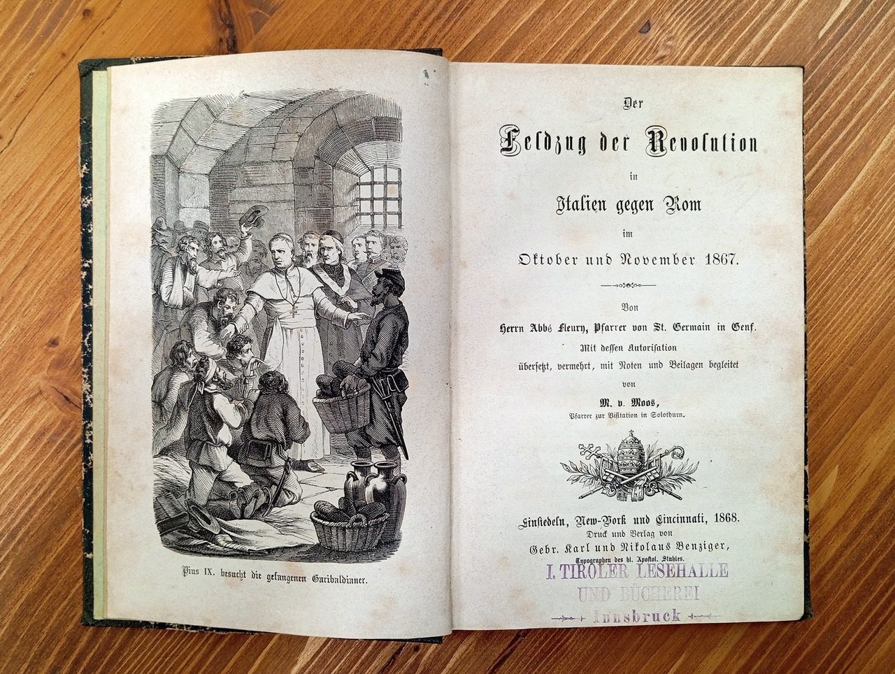 Der Feldzug der Revolution in Italien gegen Rom im Oktober …