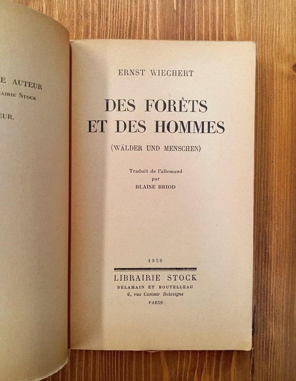 Des forêts et des hommes