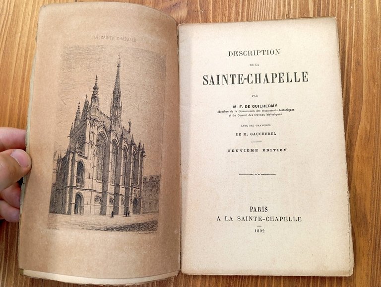 Description de la Sainte-Chapelle