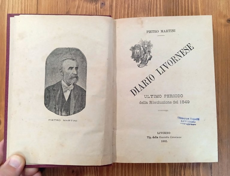 Diario livornese. Ultimo periodo della Rivoluzione del 1849