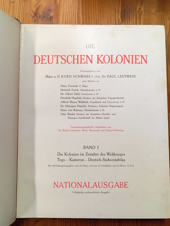 Die deutschen Kolonien - Band I & II