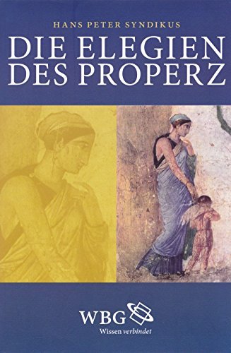 Die Elegien des Properz: Eine Interpretation | Immagine principale