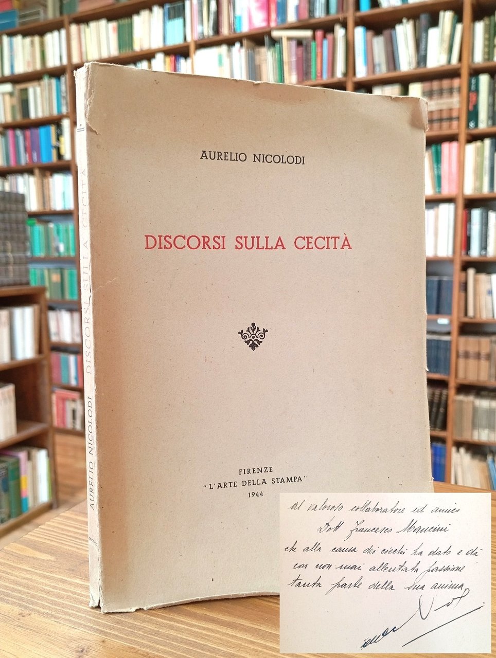 Discorsi sulla cecità