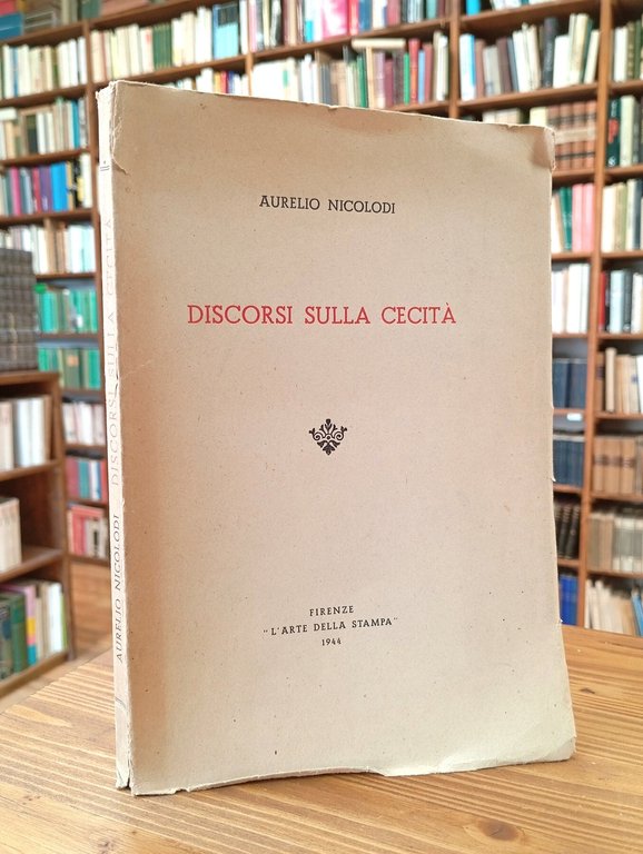 Discorsi sulla cecità