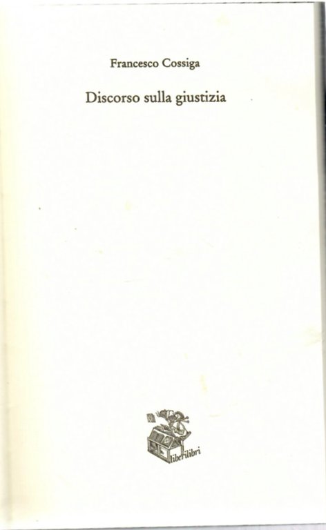 Discorso sulla giustizia