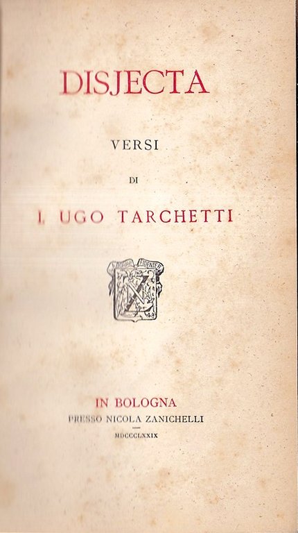 Disjecta. Versi | Immagine Gallery 2