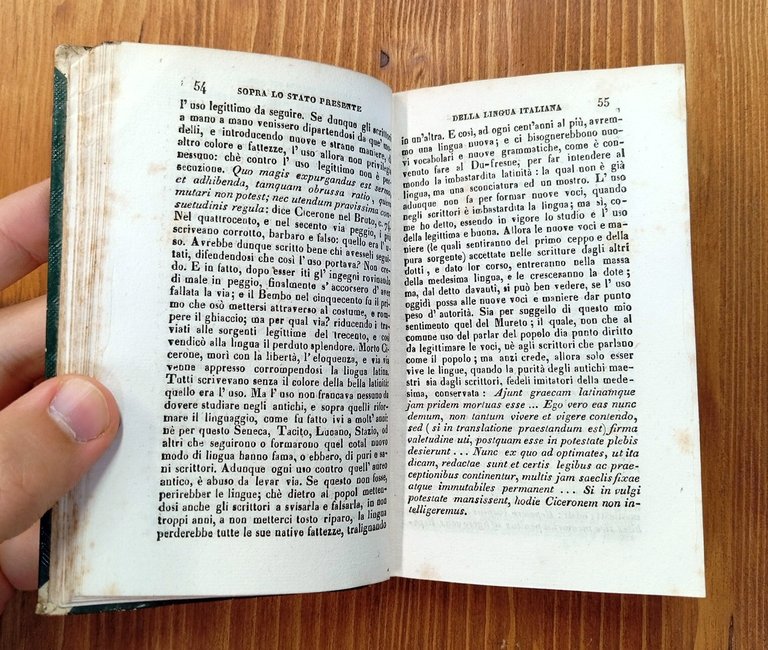 Dissertazione sopra lo stato presente della lingua italiana