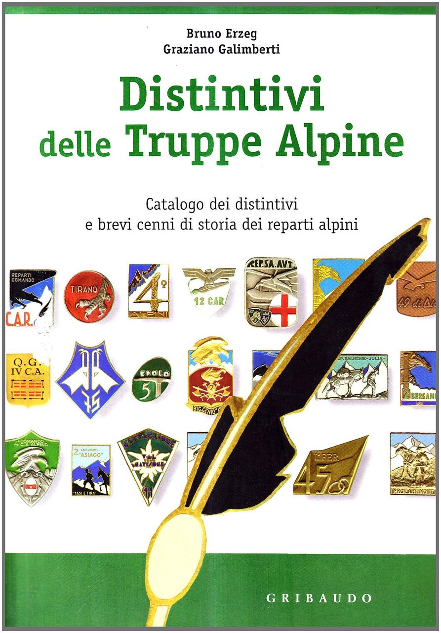 Distintivi Delle Truppe Alpine. Catalogo