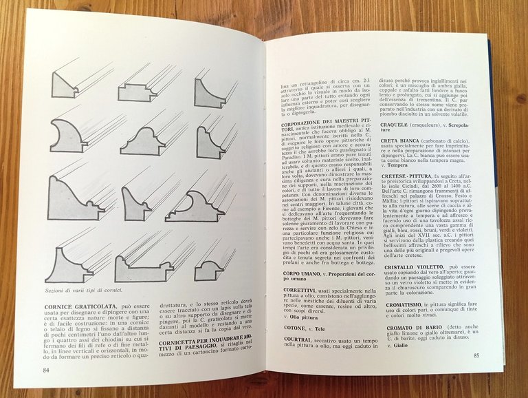 Dizionario delle tecniche pittoriche antiche e moderne; con voci di …