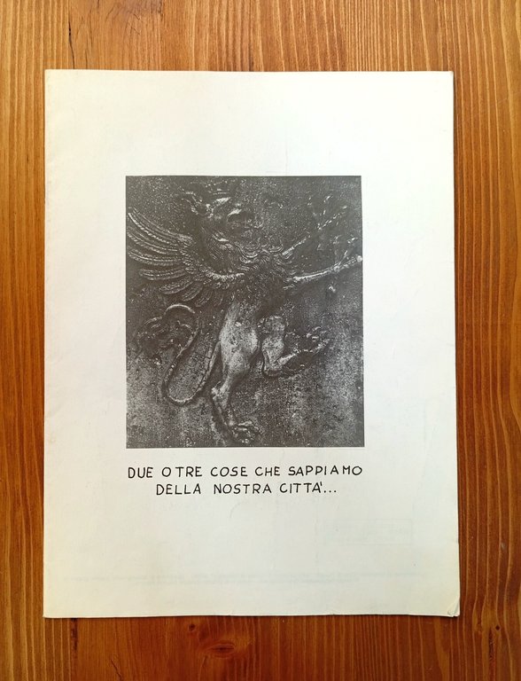 Due o tre cose che sappiamo della nostra città... [Perugia]
