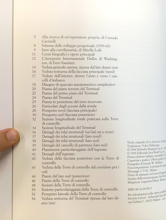 Eero Saarinen. Il terminal dell'aeroporto internazionale Dulles