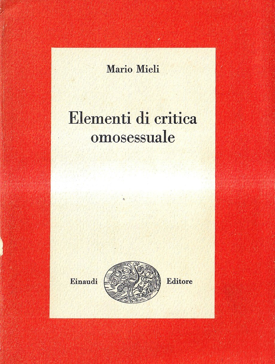 Elementi di critica omosessuale