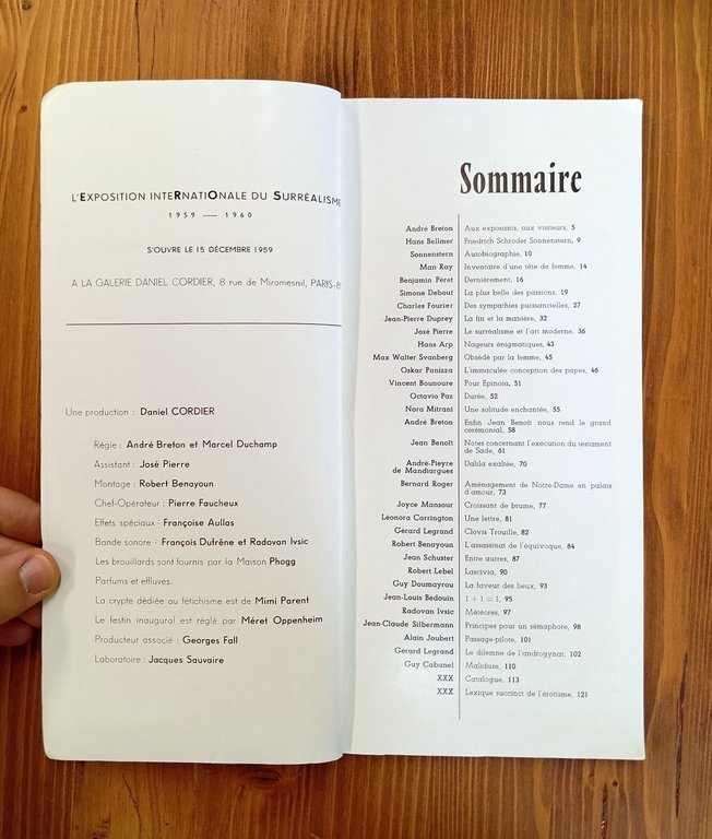 Exposition Internationale du Surréalisme, 1959-1960