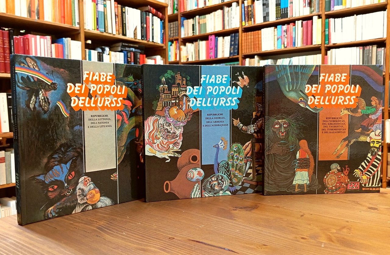 Fiabe dei popoli dell'URSS - lotto di 3 volumi