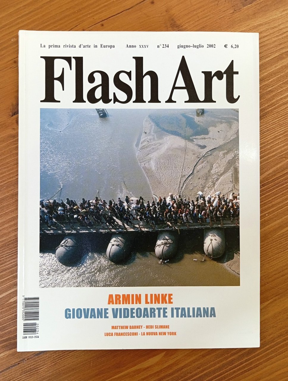 Flash Art - anno XXXV, n. 234, giugno-luglio 2002