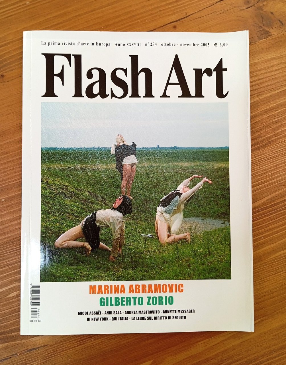 Flash Art - anno XXXVIII, n. 254, ottobre-novembre 2005