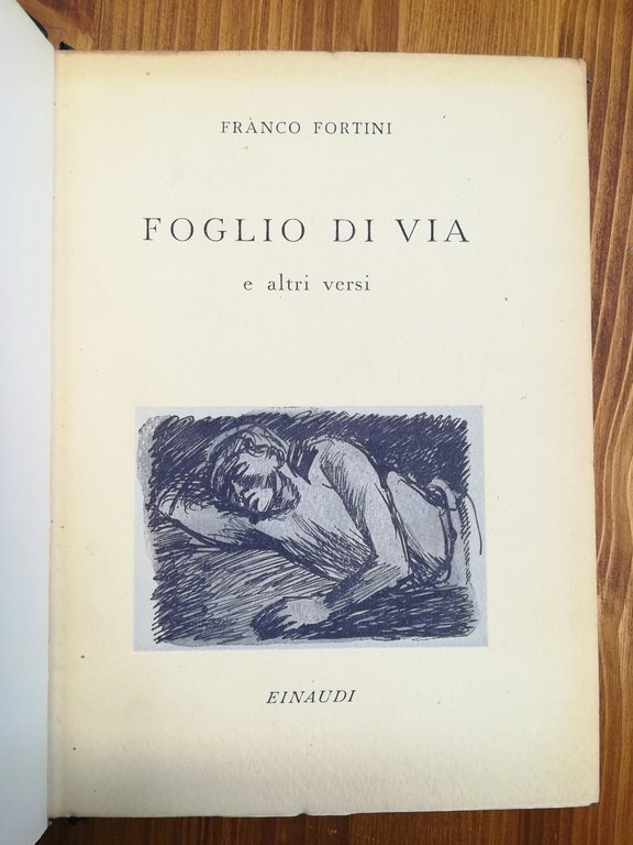 Foglio di via e altri versi | Immagine Gallery 2