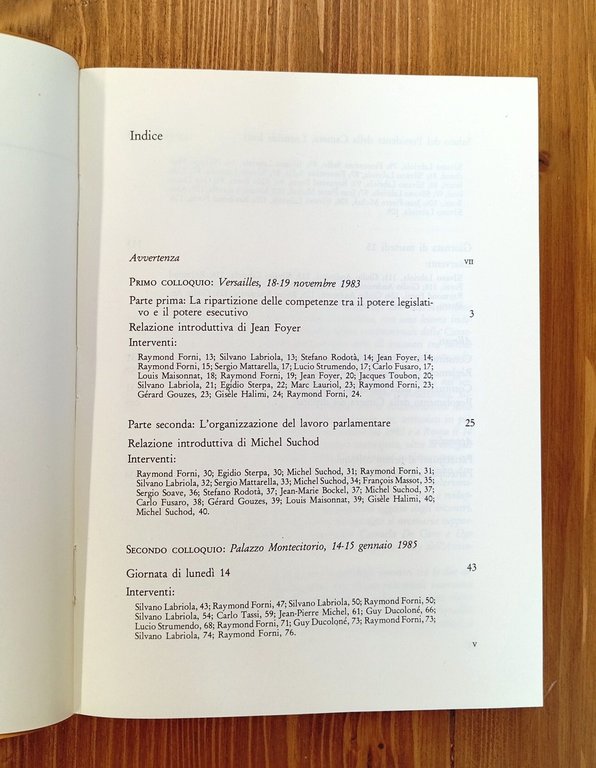 Francia-Italia: sistemi istituzionali a confronto. Incontri tra la Commission des …